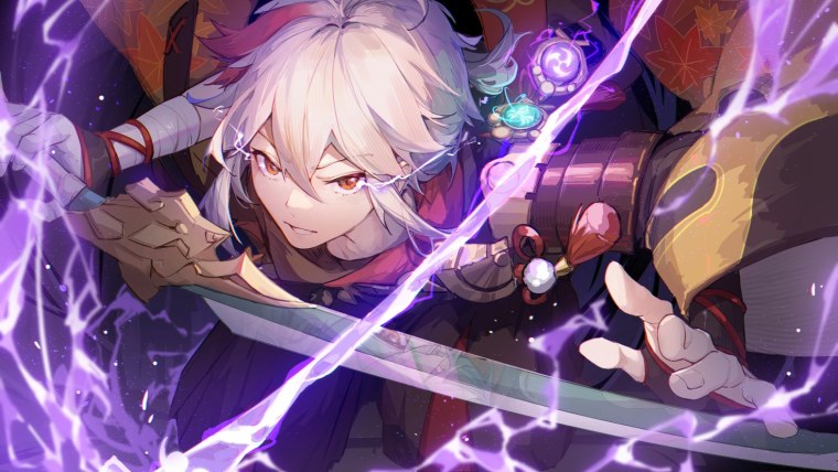 Кадзуха и Сяо Геншин