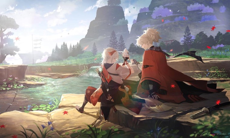 Кадзуха и Томо