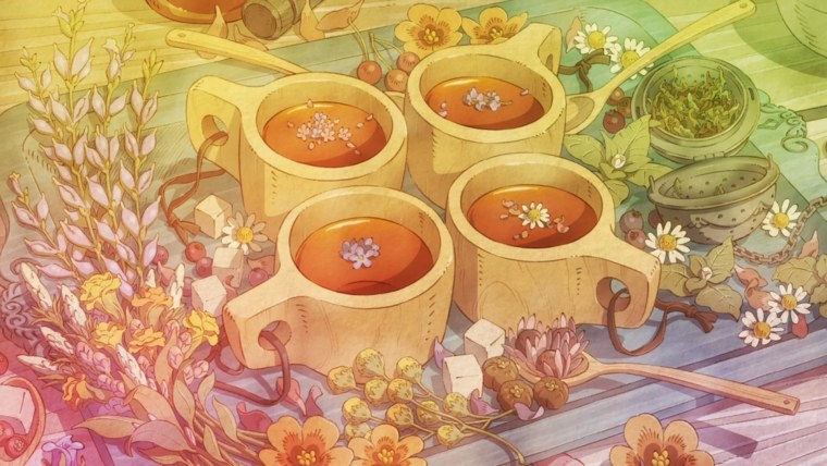 Красивые фоны в стиле травницы