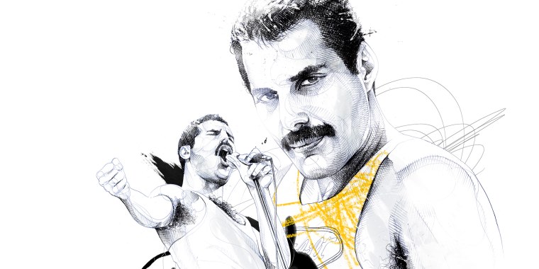 Queen Фредди Меркьюри