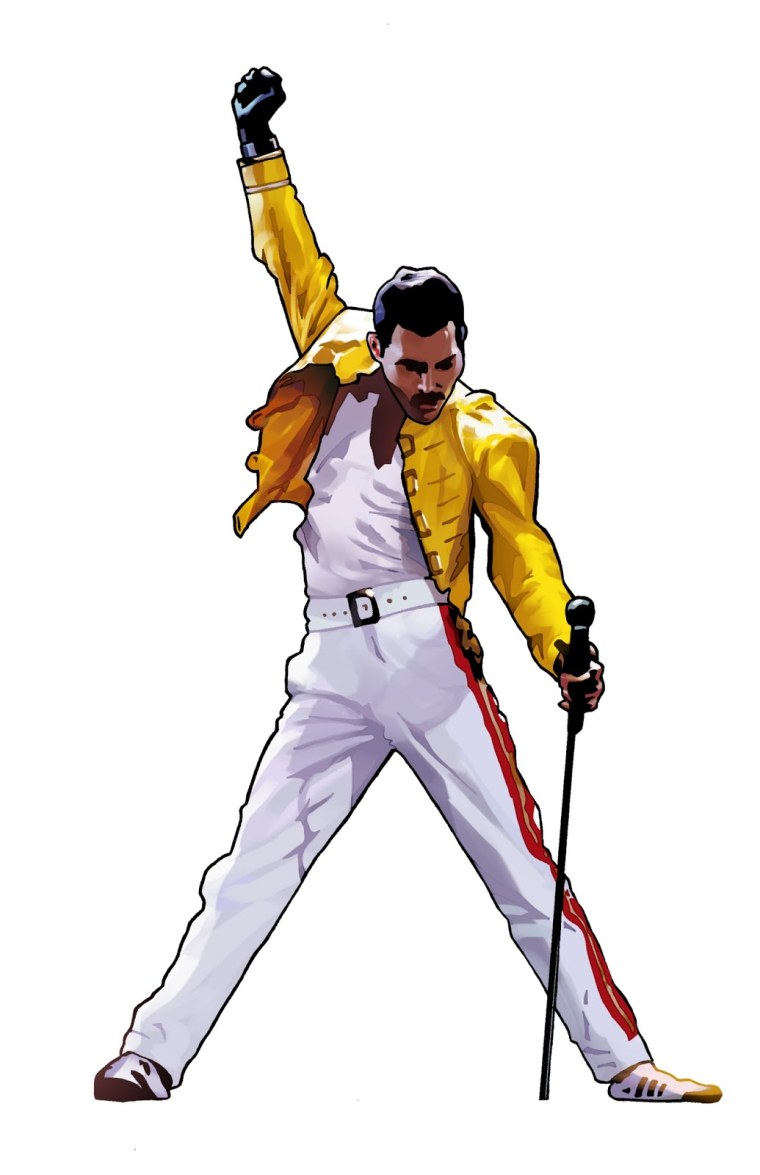 Фредди Меркьюри наклейка