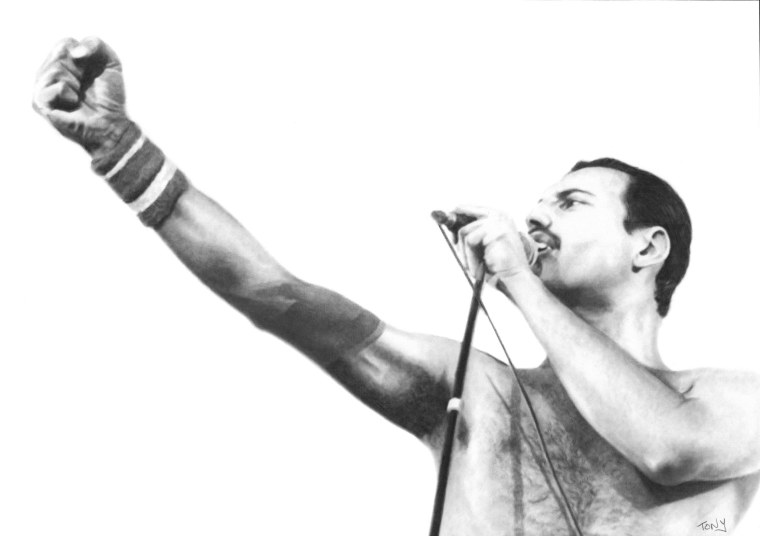 Фредди Меркьюри без фона