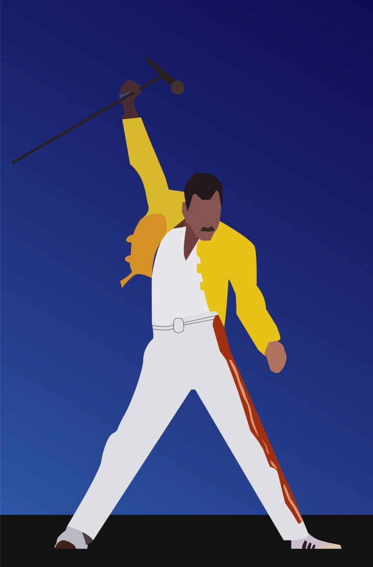 Вектор с Freddie Mercury