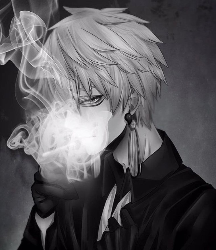 Леви Аккерман под дождем арт