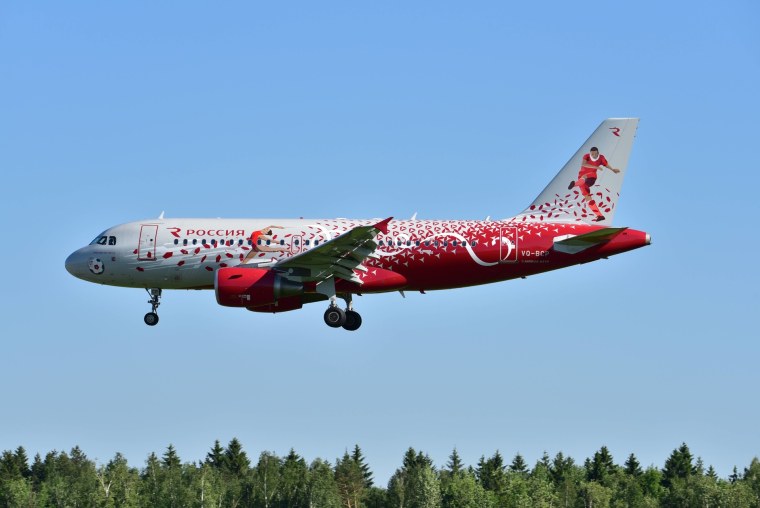 Самолет Boeing 747-400 Россия