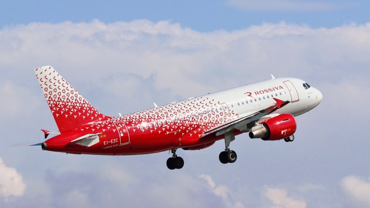 Самолет Airbus a319 авиакомпания Россия