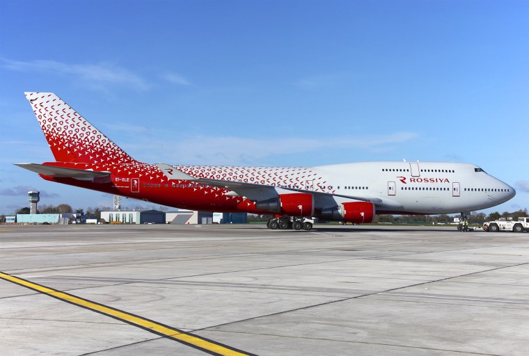 Боинг 747-400 авиакомпания Россия