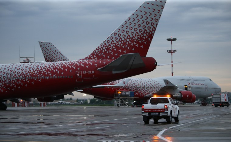 Боинг 747-400 авиакомпания Россия