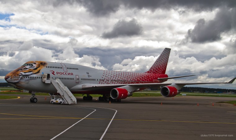 Боинг 747 АК Россия