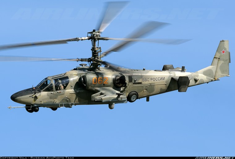 Вертолет ка-52 "Аллигатор"
