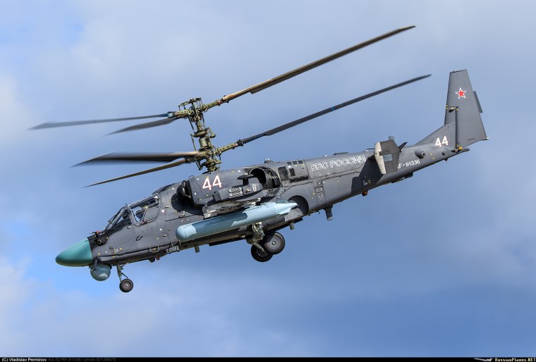 Вертолёт к-52 Аллигатор