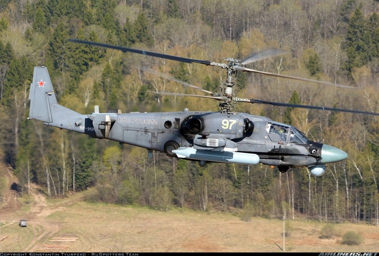 Вертолет ка-52 "Аллигатор"