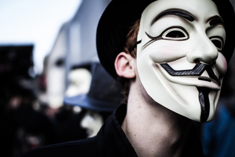Хакер анонимус Гай Фокс