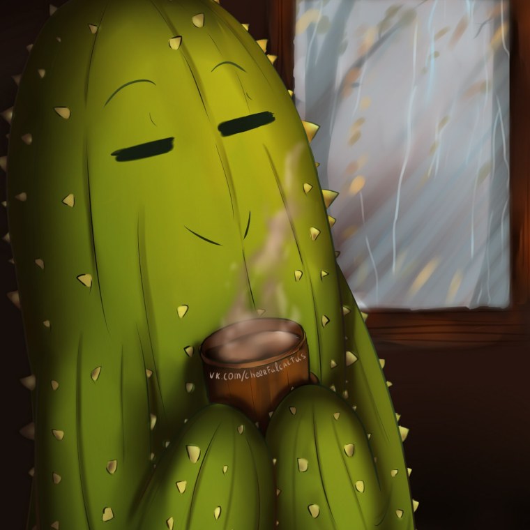 Грустный Кактус