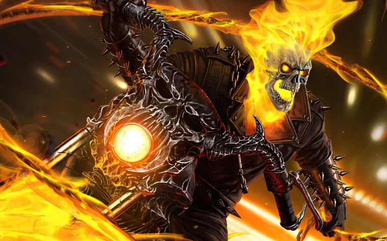 Николас Кейдж Призрачный гонщик 3