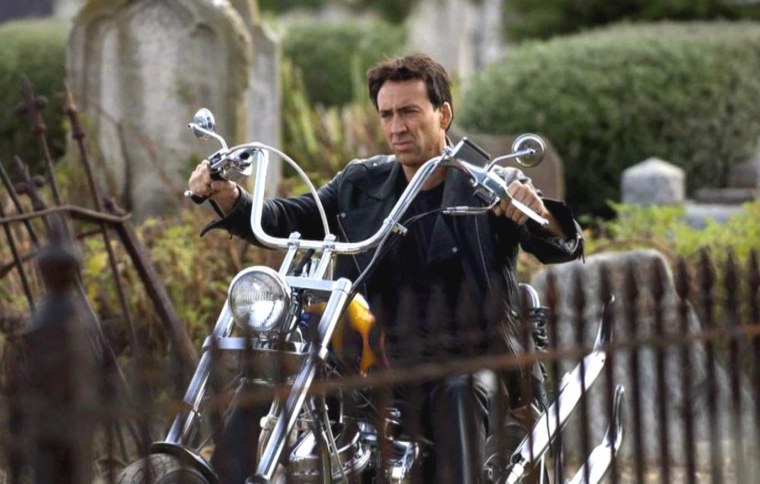 Призрачный гонщик фильм 2007 Николас Кейдж