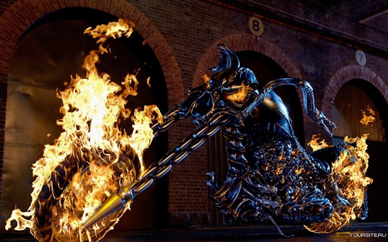 Призрачный гонщик 2012