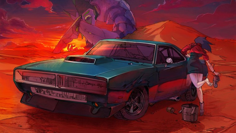 Машина Мисато Кацураги