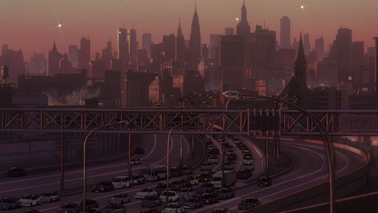 Ковбой Бибоп Эстетика пейзаж