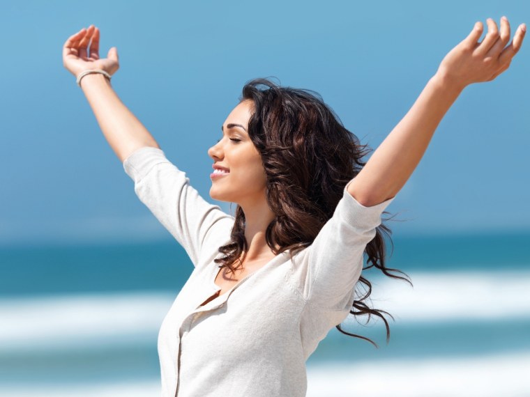 Счастливая женщина