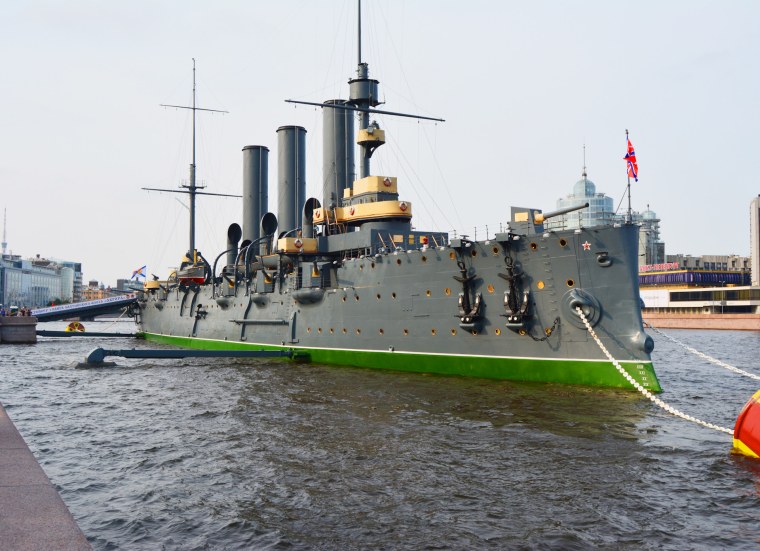 Крейсер Аврора в Санкт-Петербурге