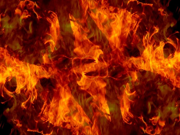 Фон для презентации огонь