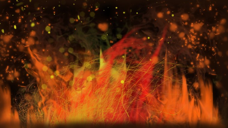 Искры пламени