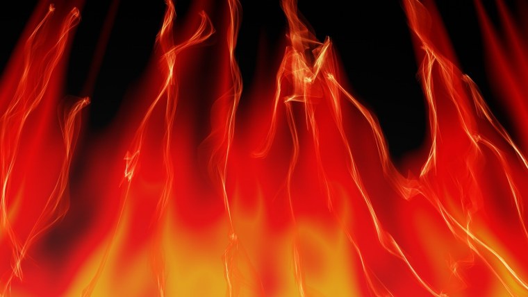 Пылающий огонь