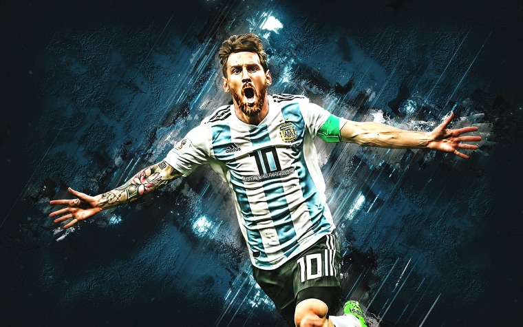 Messi Аргентина Art