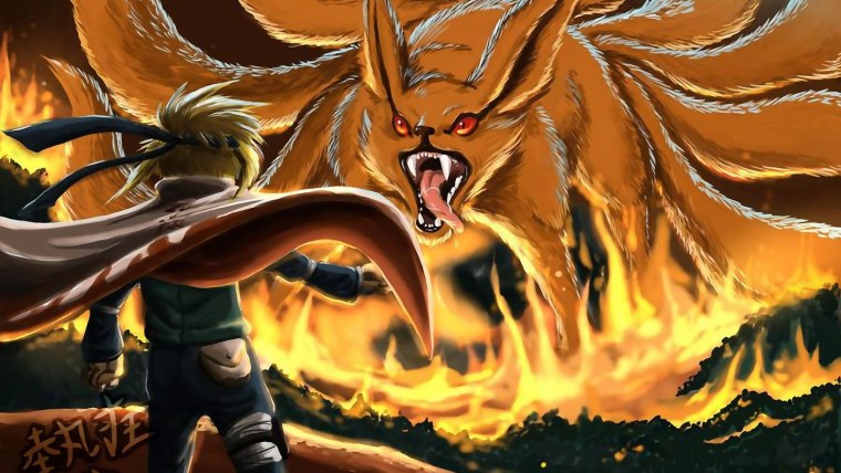 Minato Namikaze курама