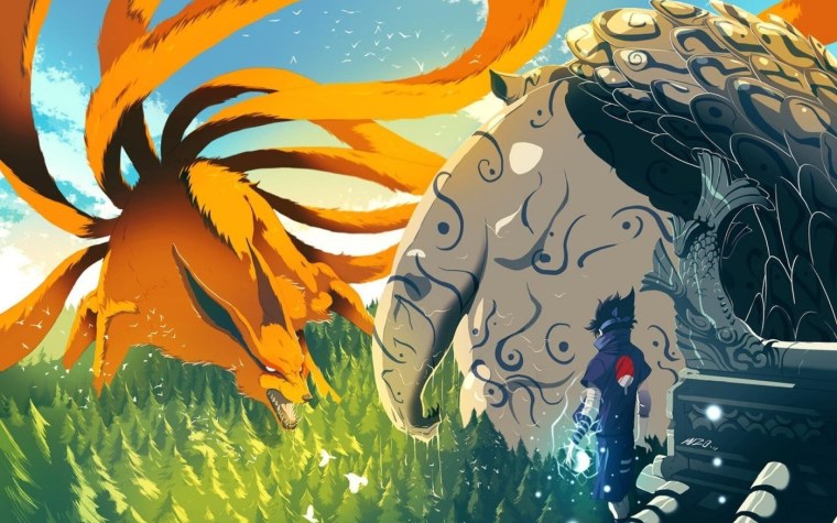 9 Хвостый Лис из Наруто