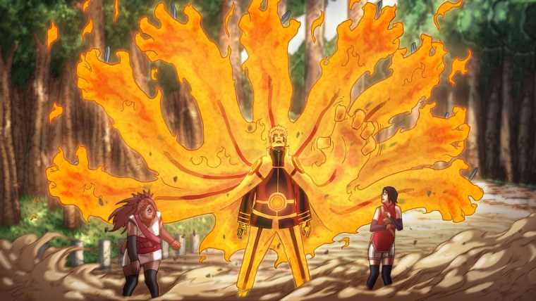 Курама девятихвостый в полный рост