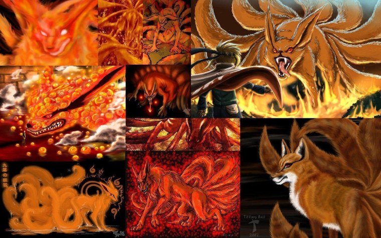 Наруто девятихвостый демон