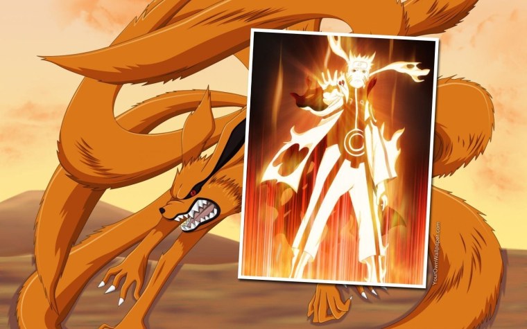 Курама девятихвостый демон Лис