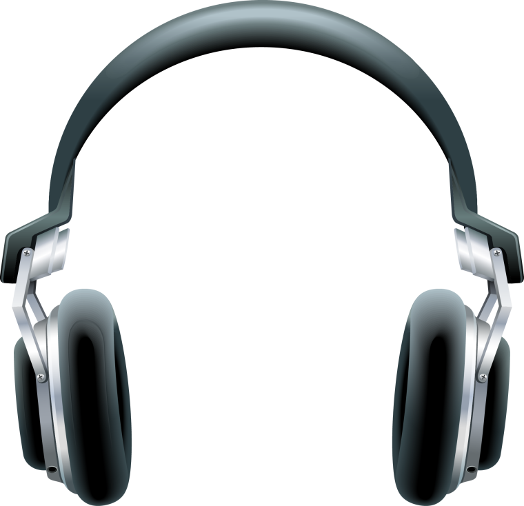 Наушники вектор сбоку