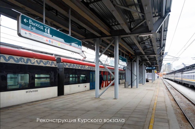 Москва Киевский вокзал 2004