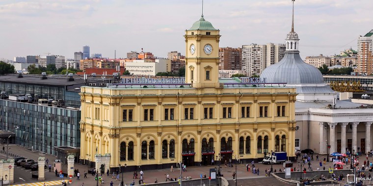 Киевский вокзал 1910 в Москве