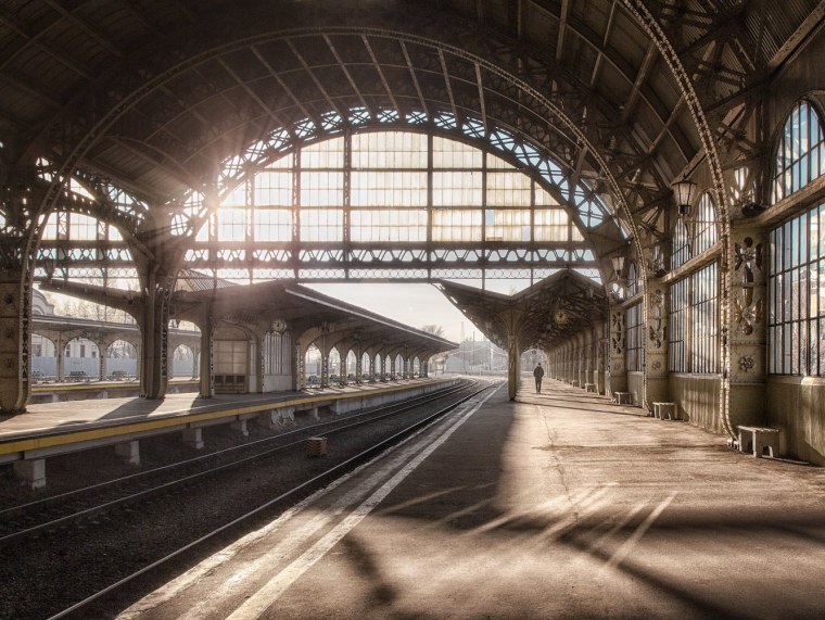 Ленинградский вокзал Москва