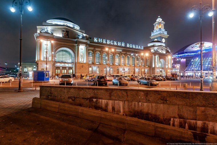 Здание Казанского вокзала в Москве
