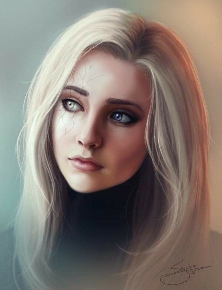 Блондинка фэнтези