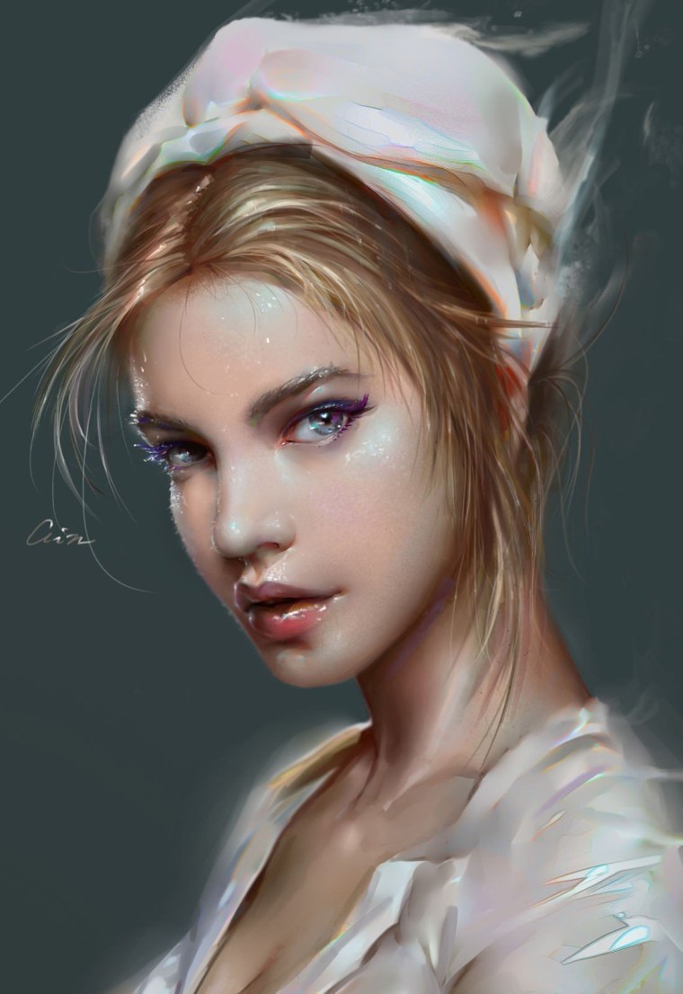 Реалистичные арты девушек