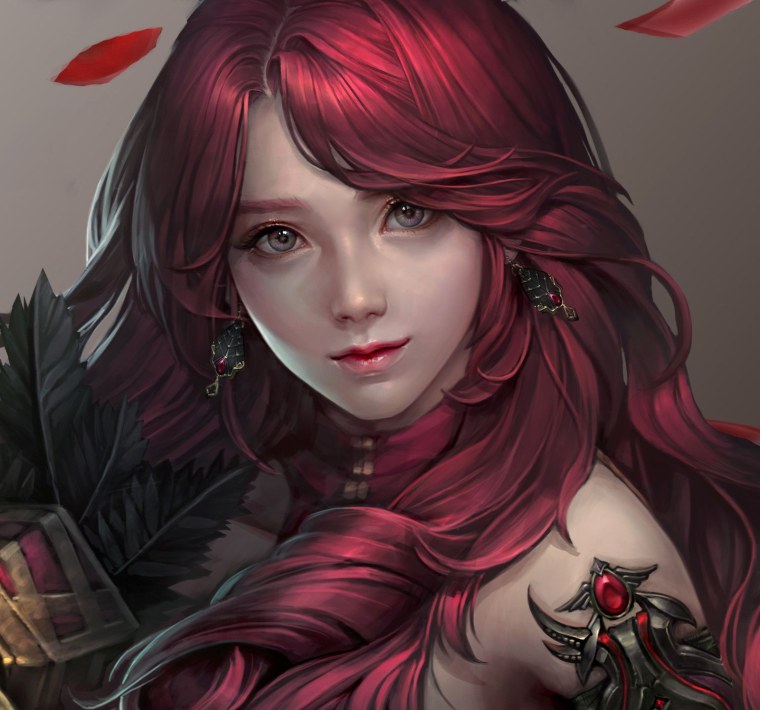 Девушка арт