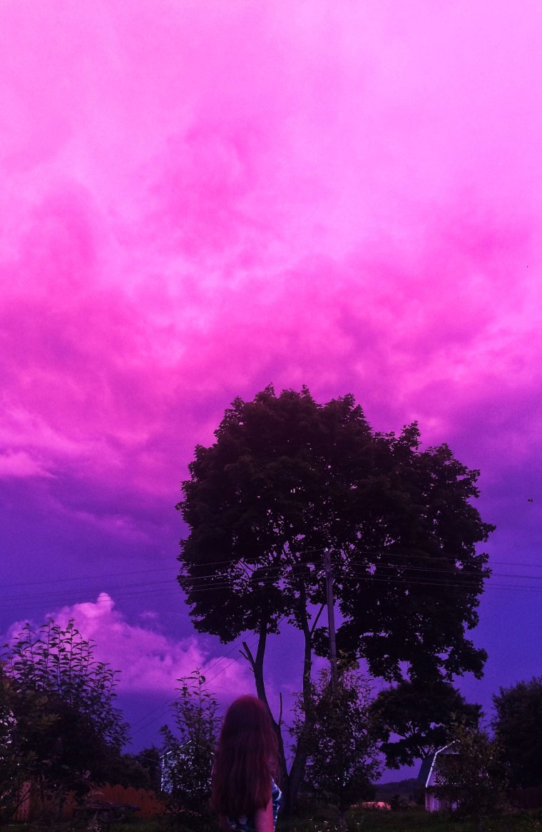 Эстетика сиреневого цвета