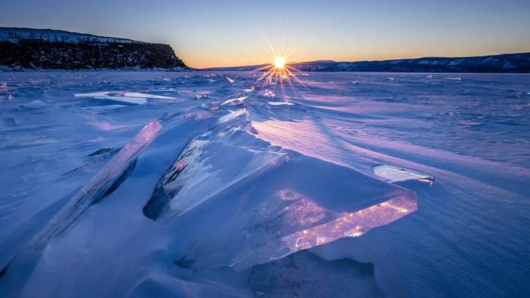 Зимний Байкал 4k