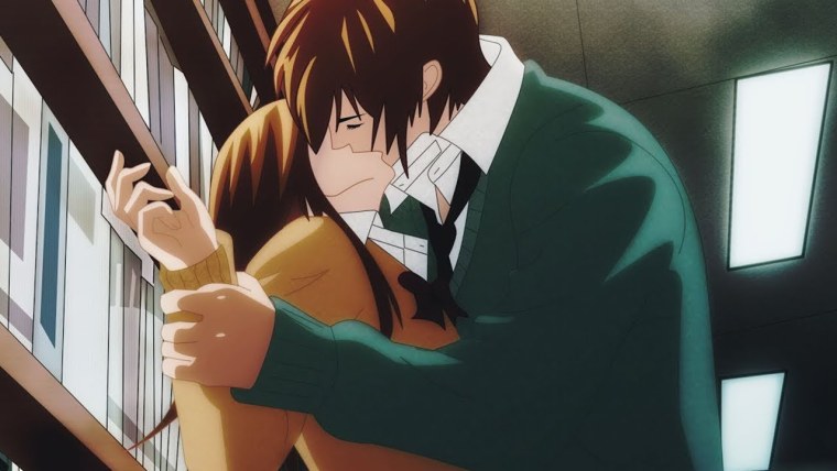 Аниме любовь романтика школа