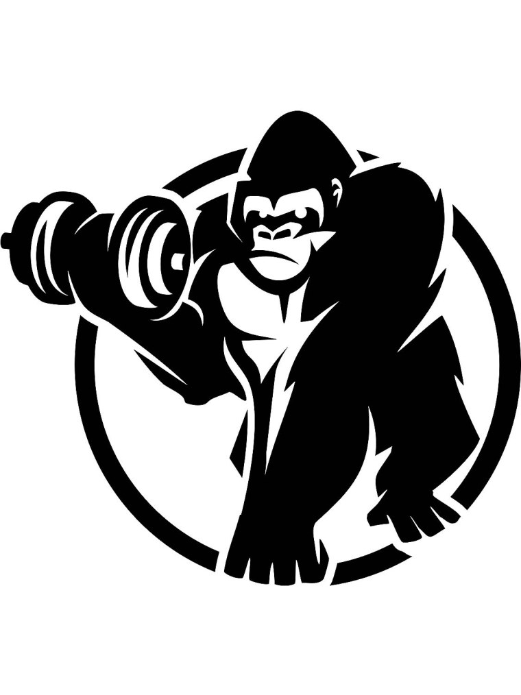 Злая горилла