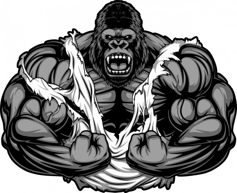 Горилла арт