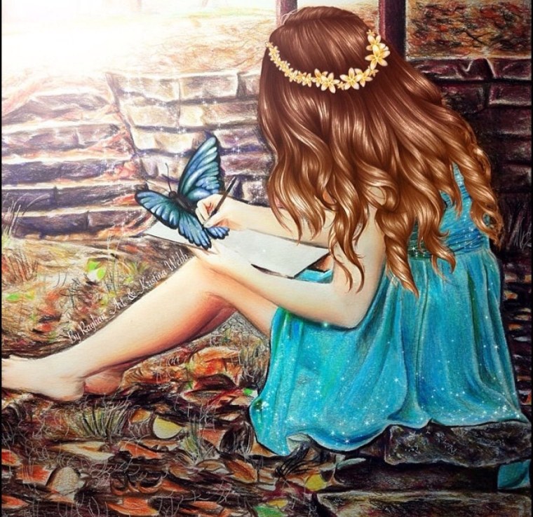 Девочка с большими глазами