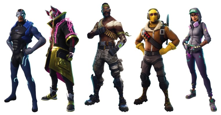 ФОРТНАЙТ персонажи герои