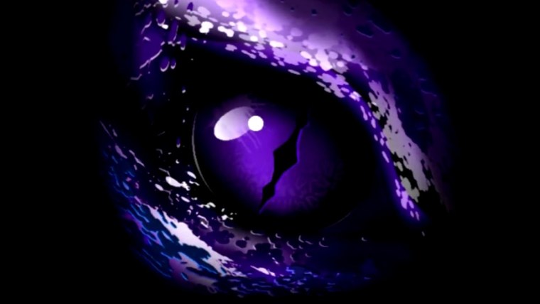 Фиолетовые глаза